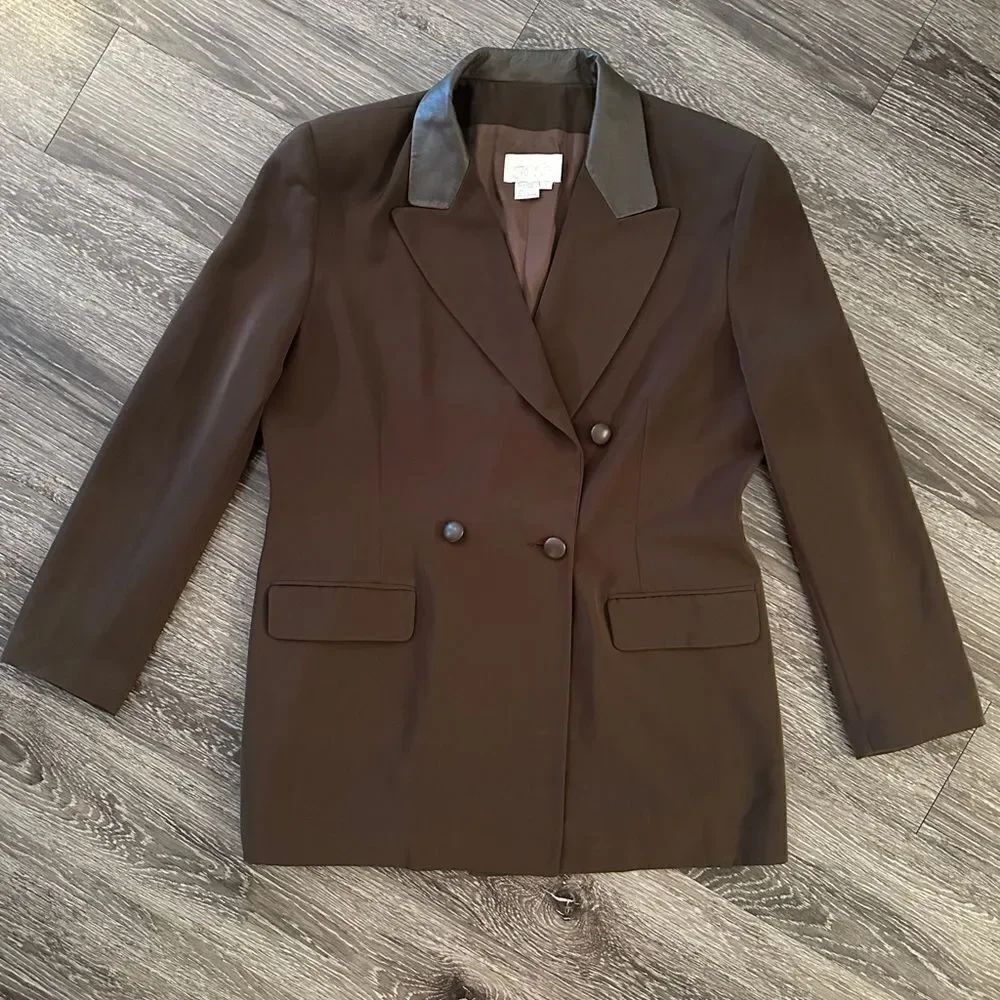 Cache Vintage Brown Blazer
